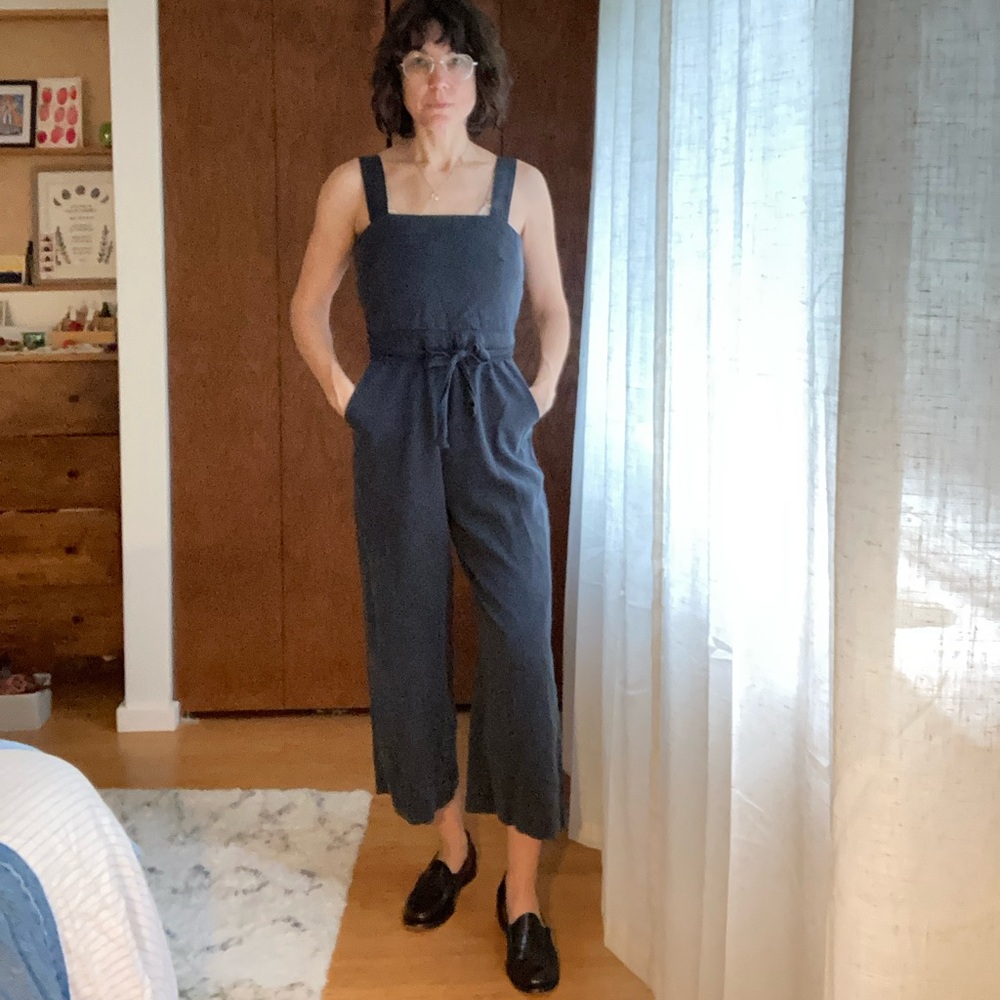 Vetta apron jumpsuit